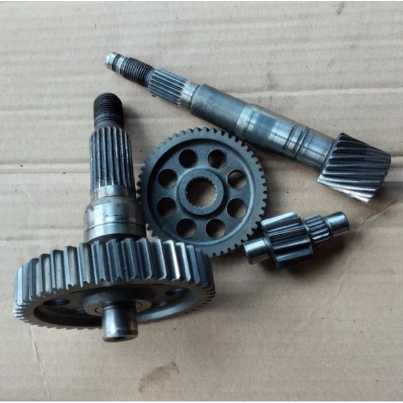 Gigi Gear Box Rasio Gardan Honda Beat fi Scoopy fi Spacy fi Starter Kasar Original lepasan motor