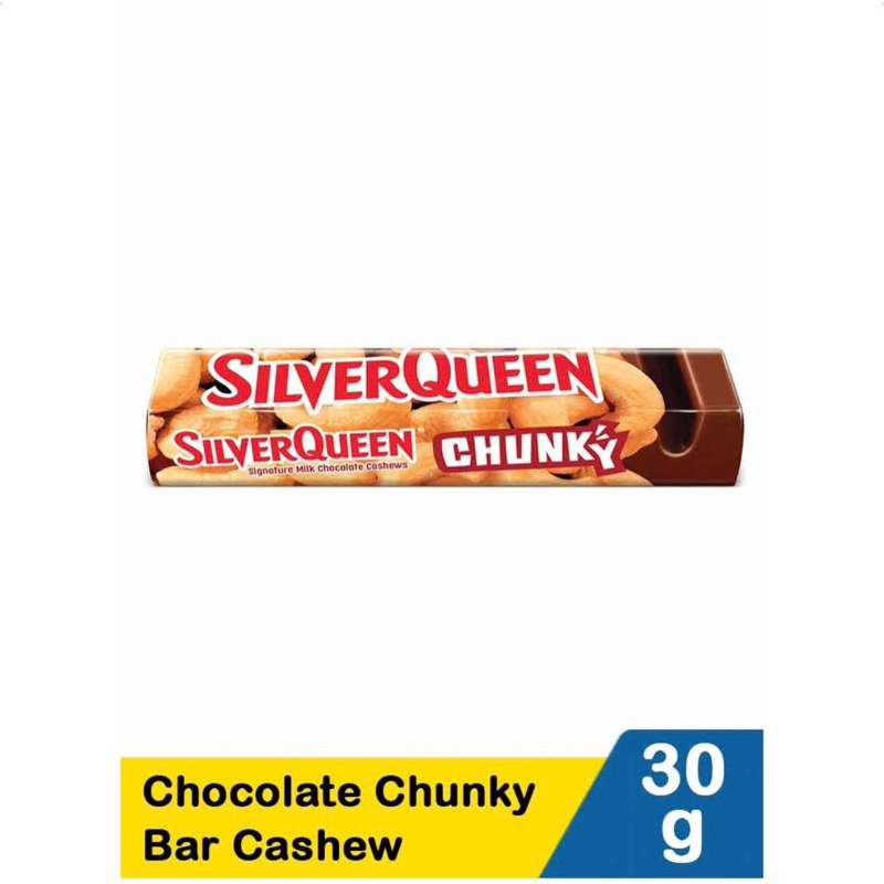 

Silver queen chuncky bar 30GR - CASHEWS