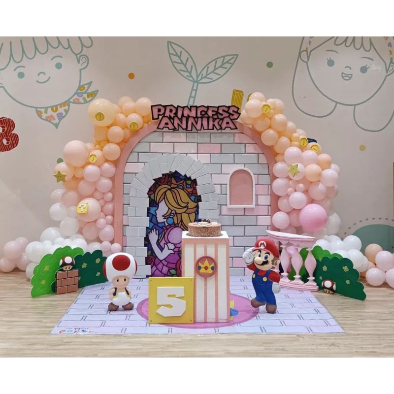 Paket Backdrop Styrofoam Ulang Tahun