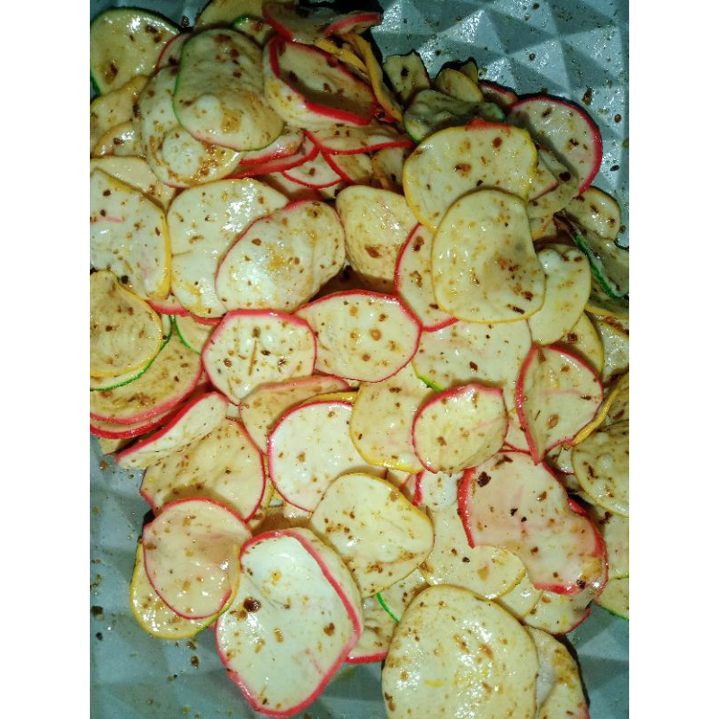 

kerupuk seblak pelangi