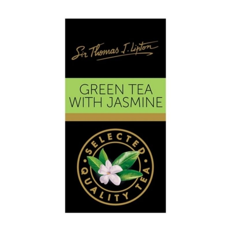 Teh Lipton Green Tea With Jasmine (25 Bags).