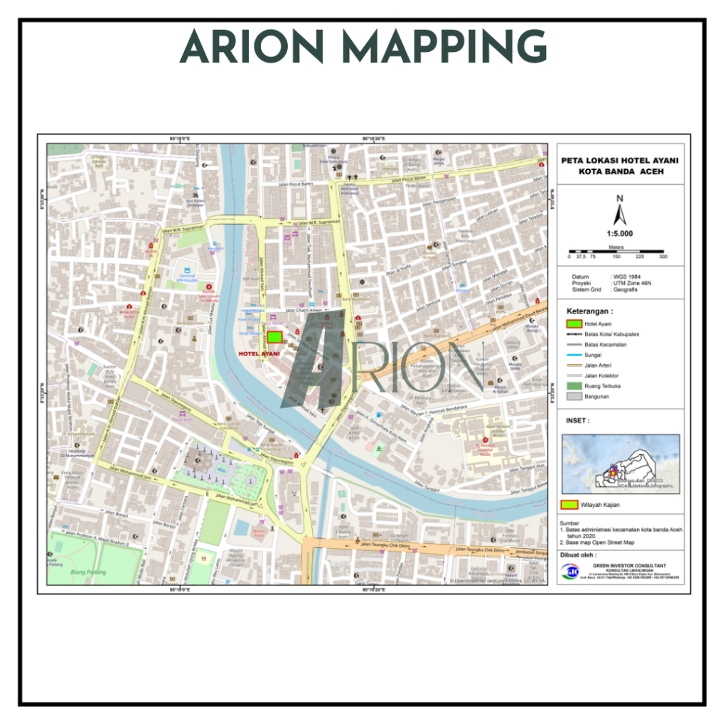 [ARION MAPPING] Peta Lokasi penelitian A4