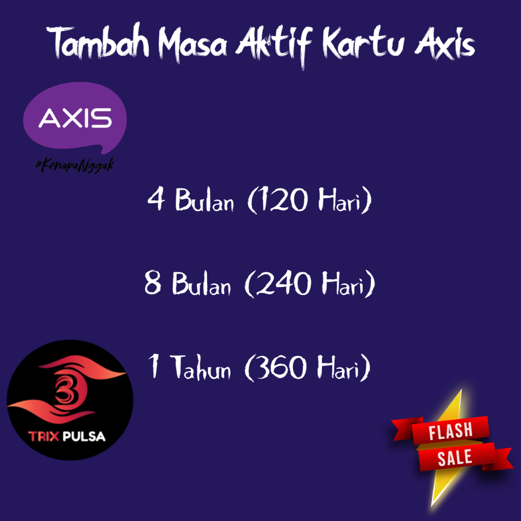 Tambah Masa Aktif Kartu Axis