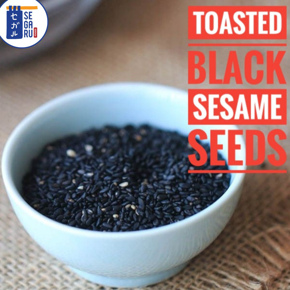 

Kirim Sekarang Wijen Hitam Sangrai Sushi| Roasted Black Sesame Seeds Ready Stock