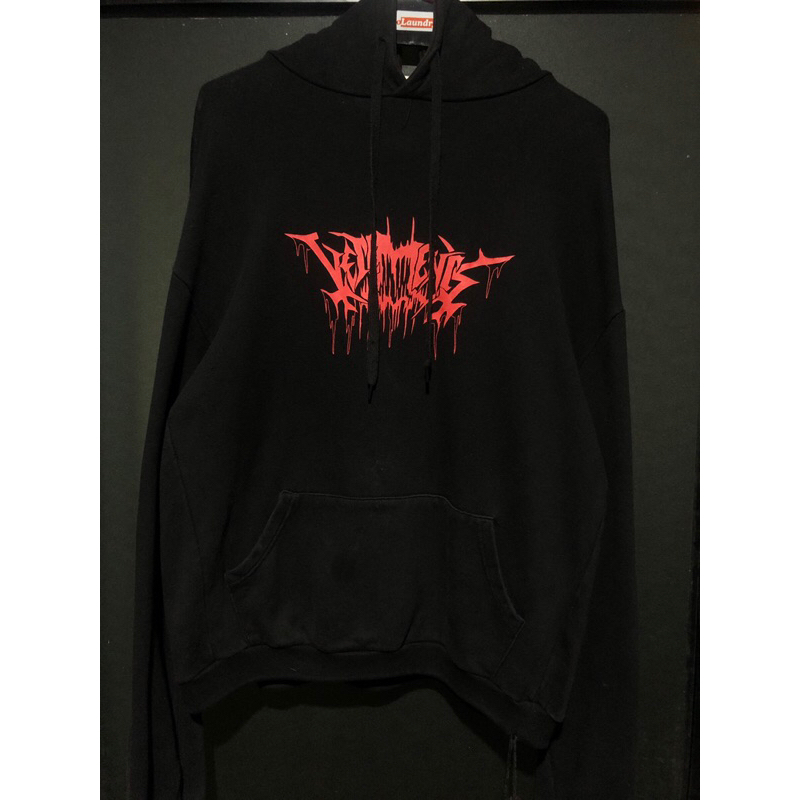 Vetements Metal Hoodie Fall Winter Tour 2018