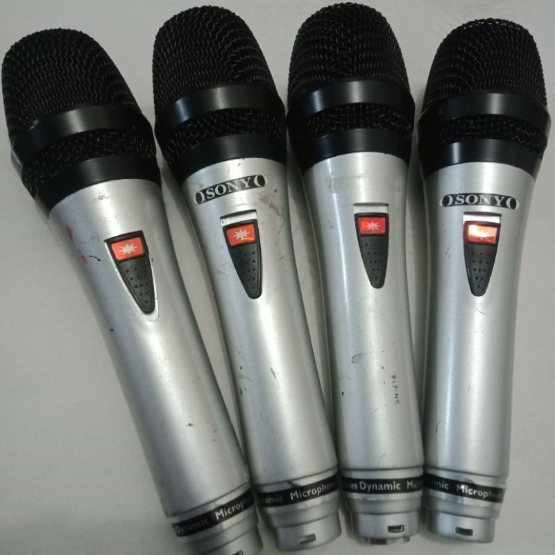 CUCI GUDANG MIC SONY KEPALA BAHAN METAL, BODY PLASTIK, TANPA SPUL MIC