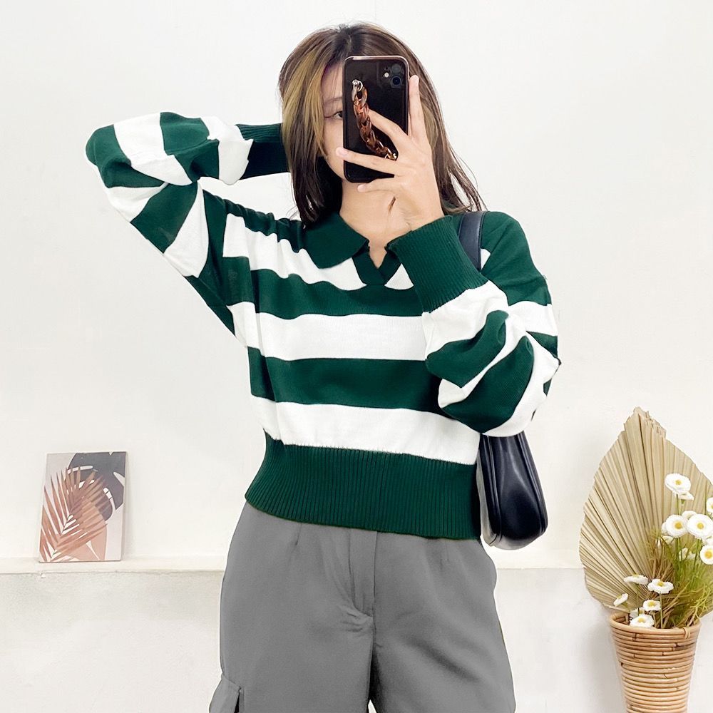 Sweater Rajut Wanita / Rajut Valencia Crop Top / Sweater Crop / Sweater Wanita Terbaru