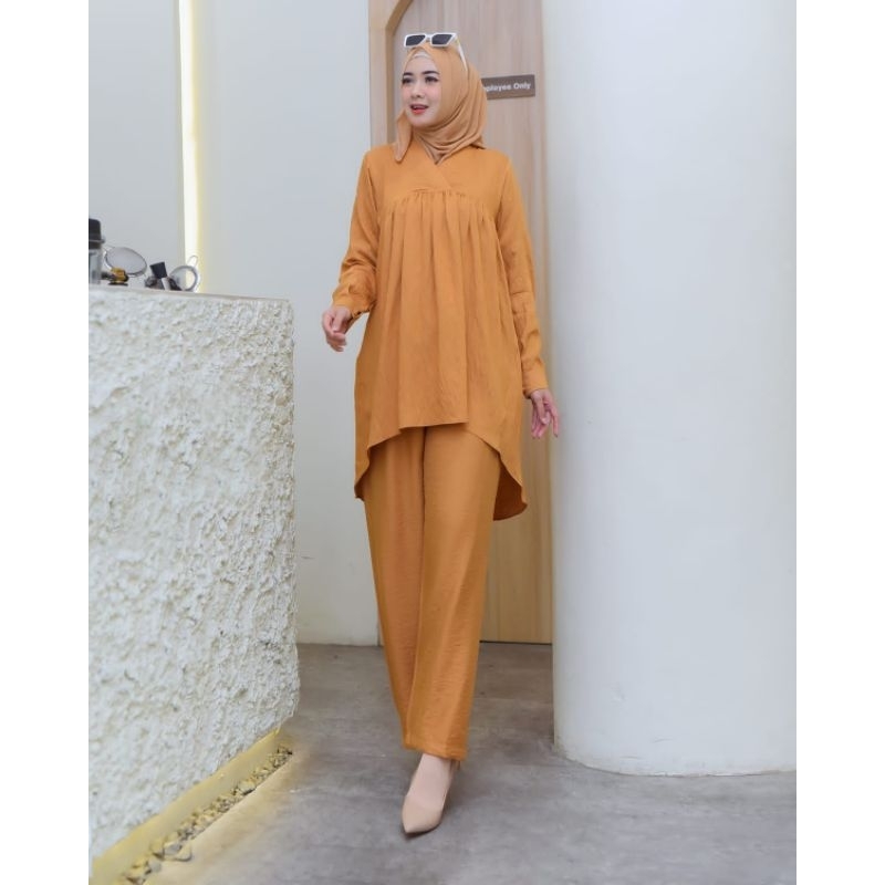 One set Celana Muslimah Casual Daily
