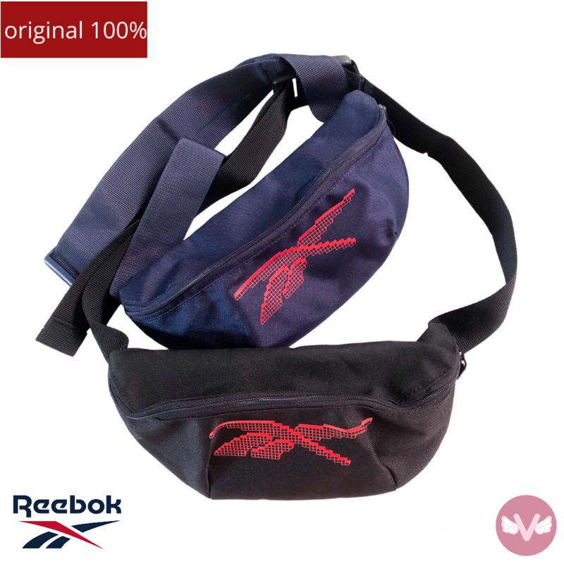 Reebok Waistbag Tas Pinggang Reebok Original 100% Tas Olahraga Reebok Tas Pinggang Olahraga Reebok H