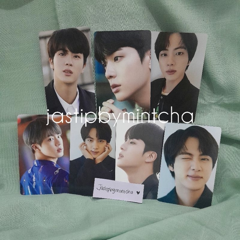 Ready stock sharing BTS dicon jin photocard
