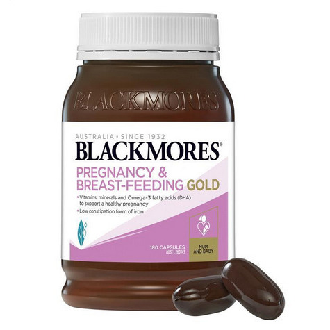 Blackmores Pregnancy & Breastfeeding Gold 180 Capsules