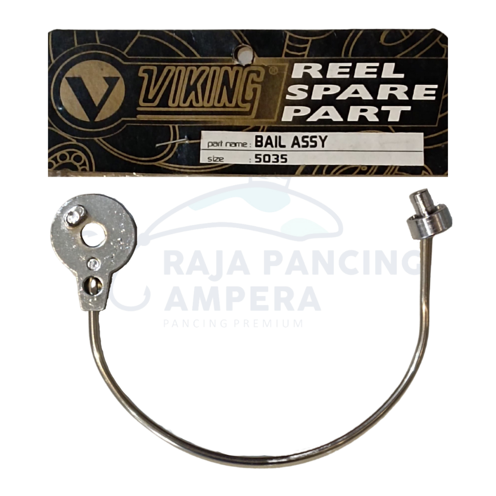 Reel Bail Assy Viking V Suku Cadang Katrol Mancing | Sparepart Original Kawat Besar Kerekan Pancing