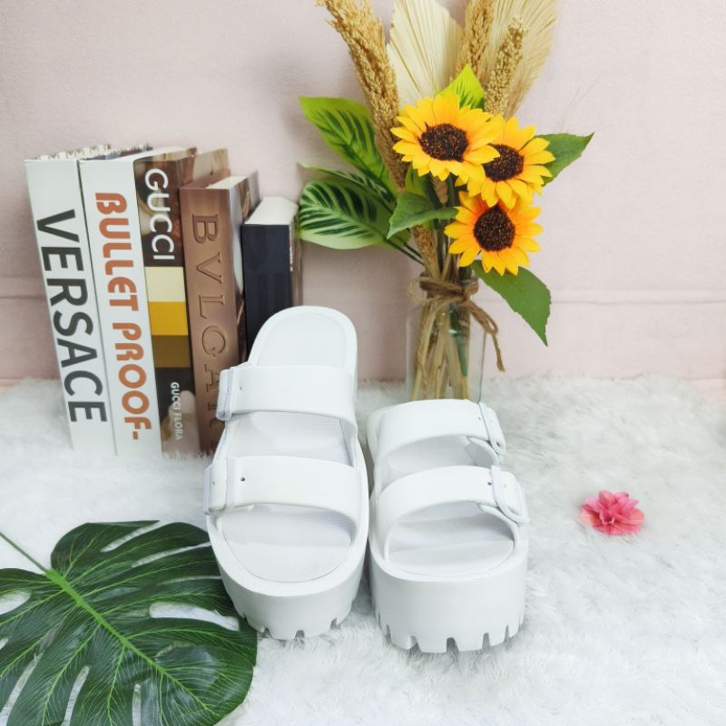 Sandal Slop Wanita Slide platform Size 36-40