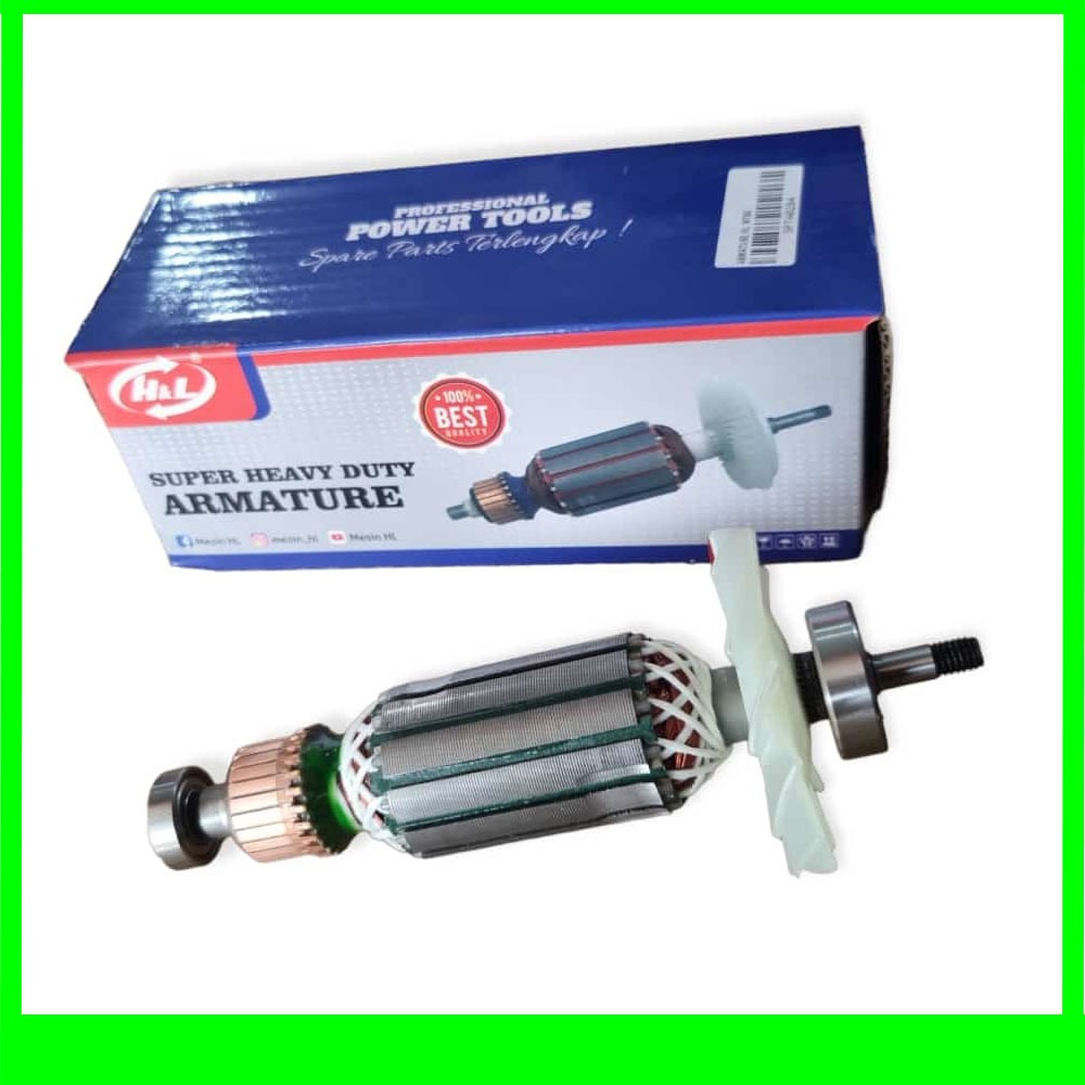 RYU / H&L Armature Angker Mesin Gerinda Ryu RSG100-3 Angker Sperpart Gurinda