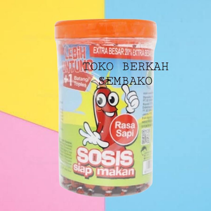 

Sosis SO NICE Rasa Sapi Siap Makan -1 TOPLES