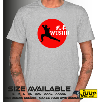 KAOS BAJU PAKAIAN PRIA WUSHU BEST QUALITY