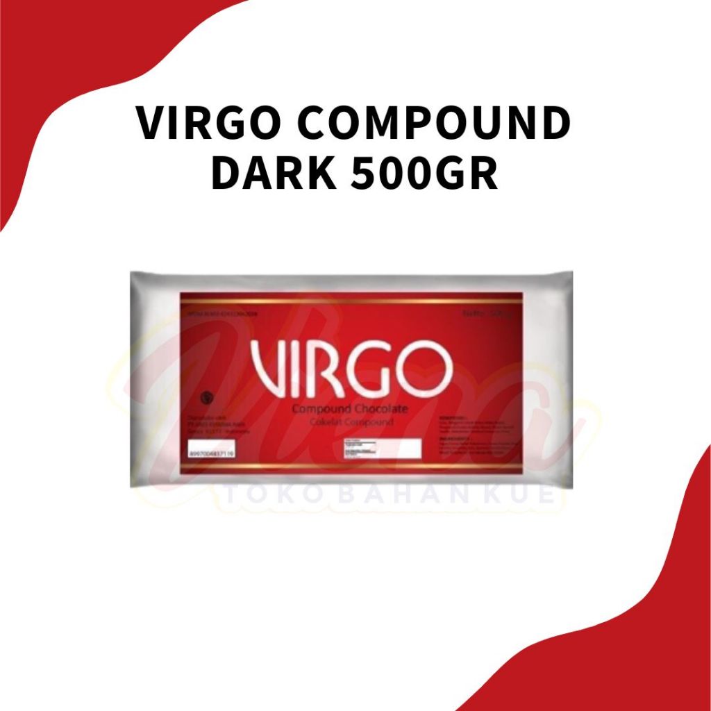 

Virgo Dark Chocolate Compound 500gr / Coklat Batang