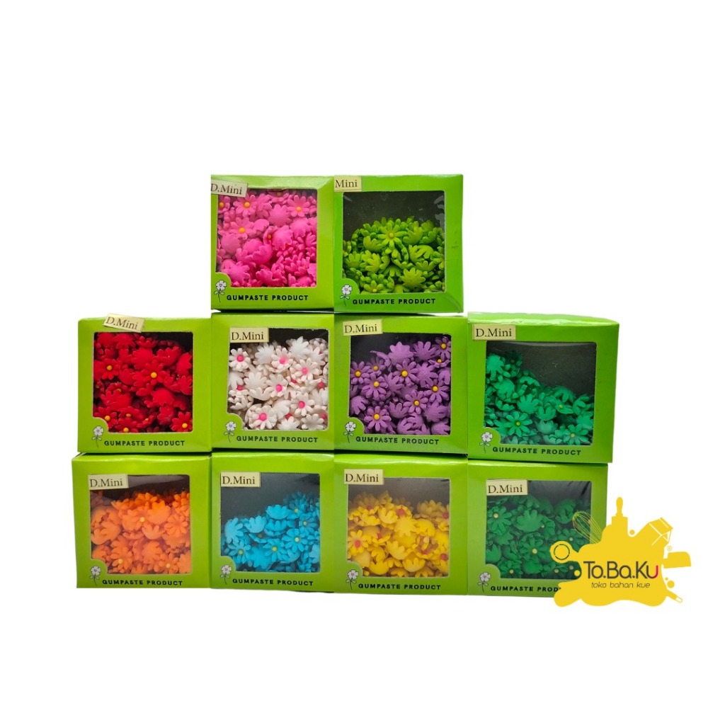 Gumpaste D. Mini (Set sesuai foto)