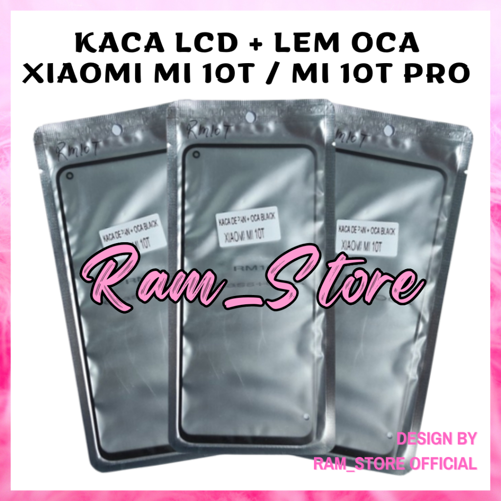 Glass Kaca Lcd XIAOMI MI 10T MI 10T PRO Touchscreen Depan Plus Lem Oca Kering