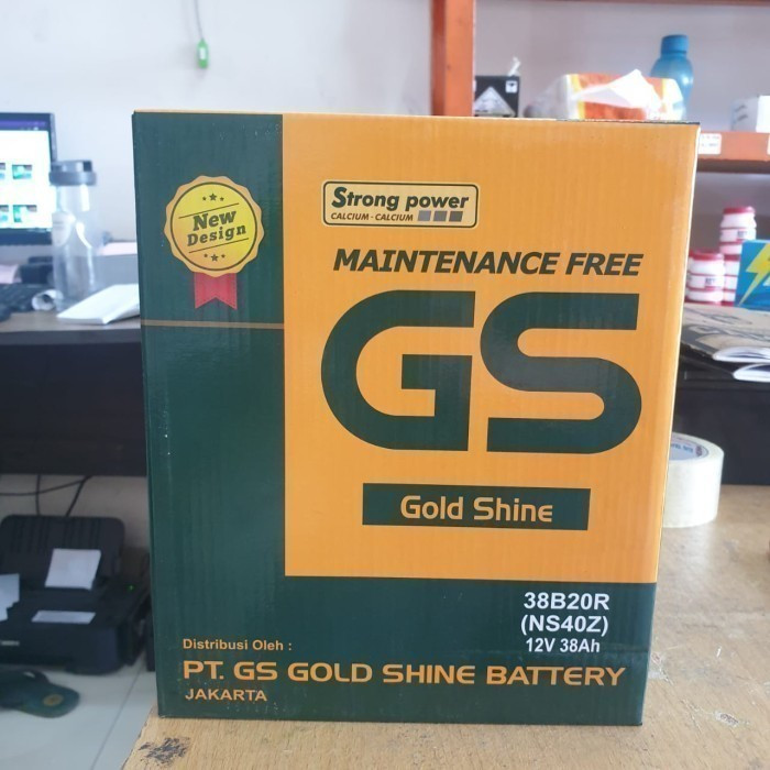 Aki GS MF NS40Z Mobil Daihatsu Neo Zebra MF Aki Kering