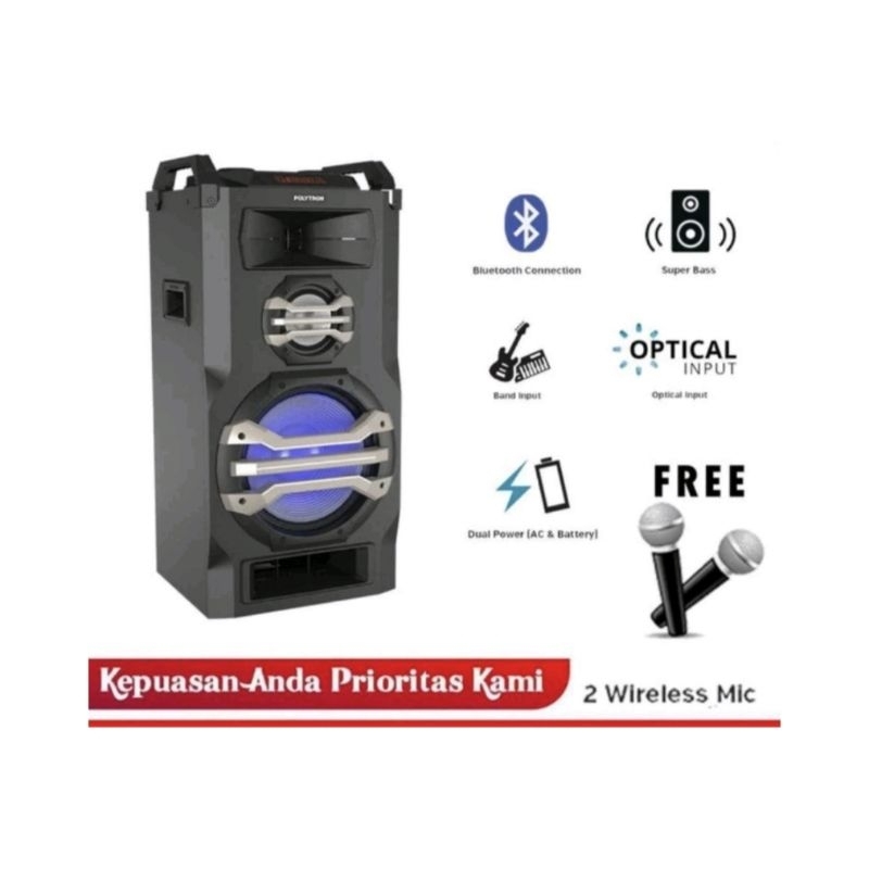 Speaker Polytron PTS12K15 Portable Bluetooth (Kargo)