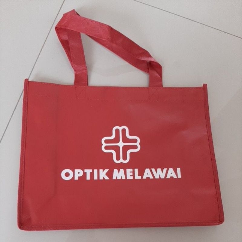 tote bag optik melawai tas belanja kacamata tas kacamata