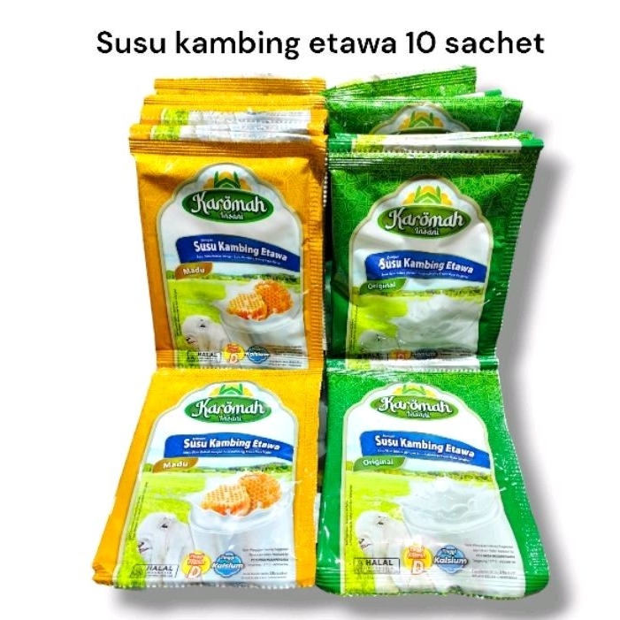 

susu kambing etawa KAROMAH INSANI renteng isi 10 sachet