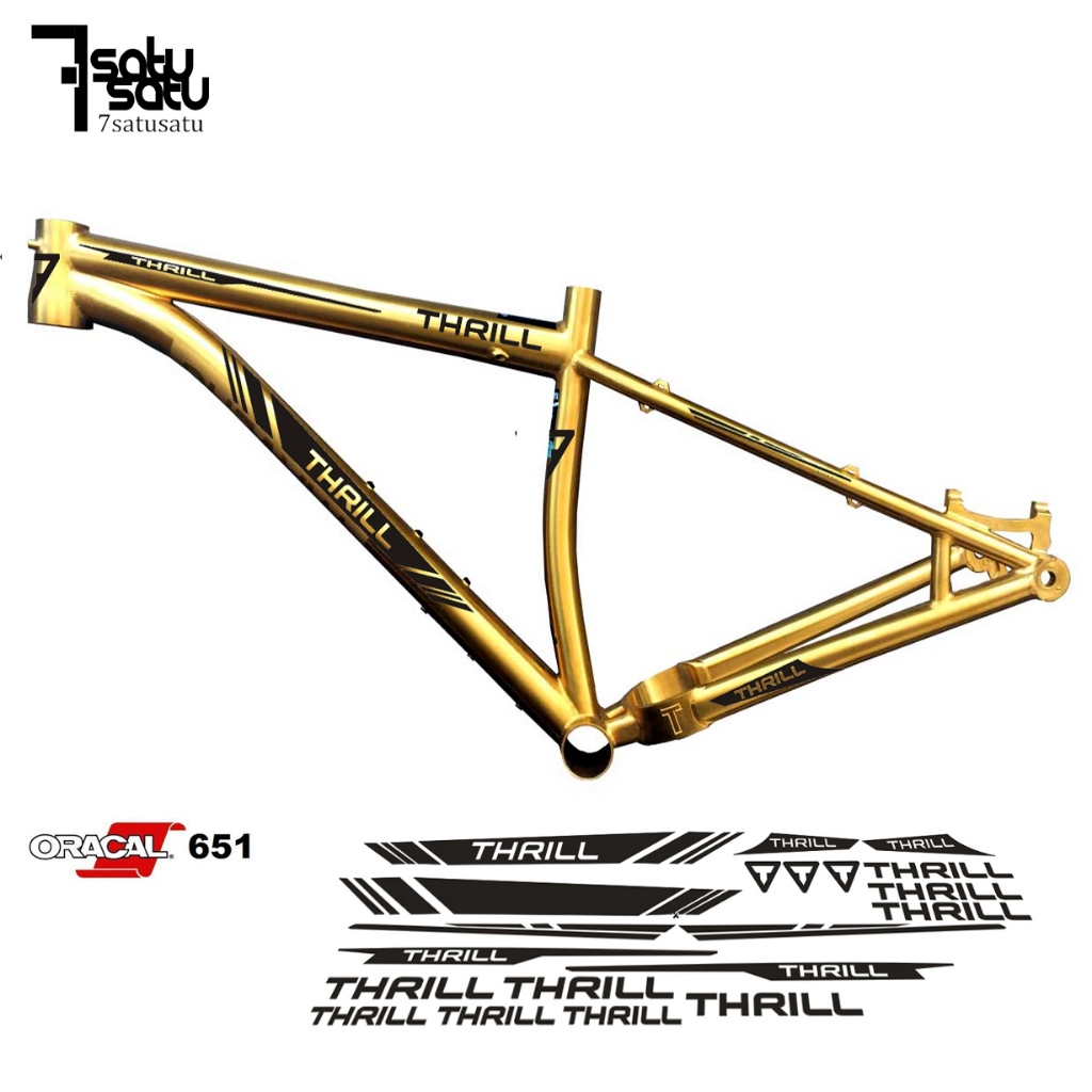 Stiker Frame Sepeda THRILL