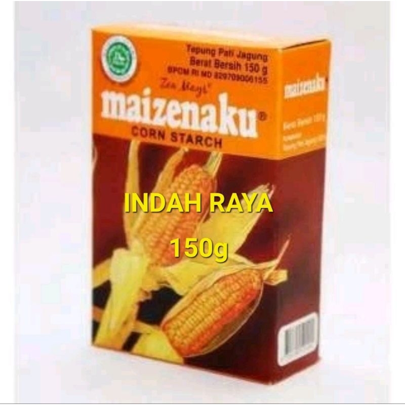 

TEPUNG PATI JAGUNG MAIZENAKU / CORN STARCH 150g perktk