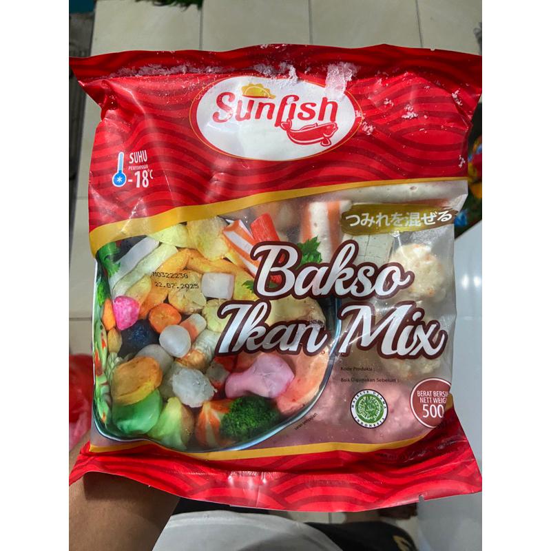 

SUNFISH BAKSO IKAN MIX 500g