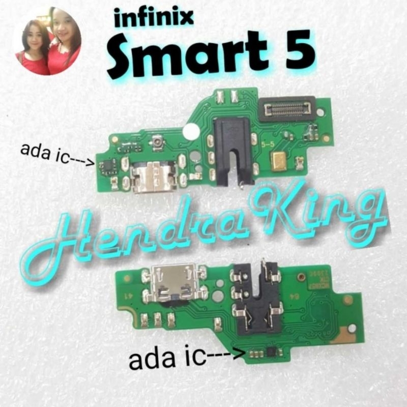 pcb konektor charger infinix Smart 5 - pcb cas smart 5