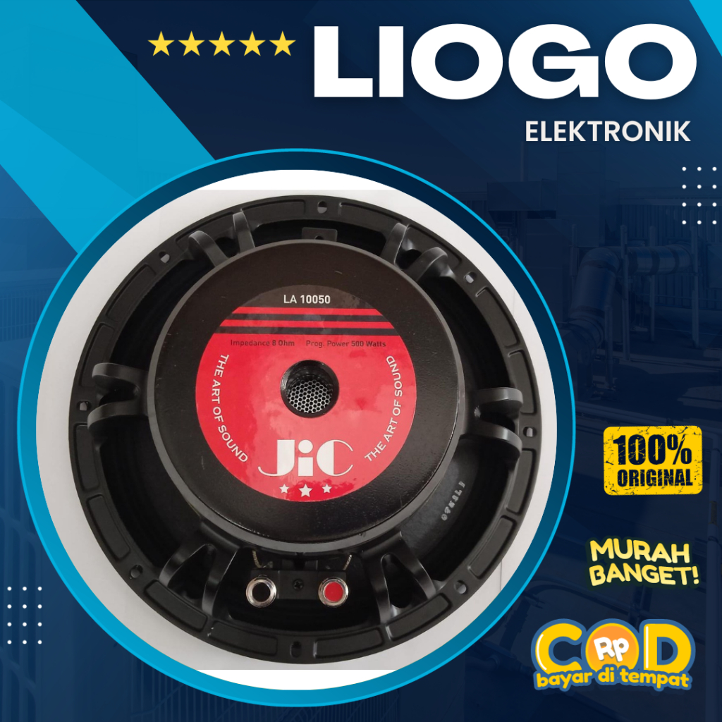 Speaker JIC 10 Inch JIC LA 10050 Middle 10 Inch LA 10050