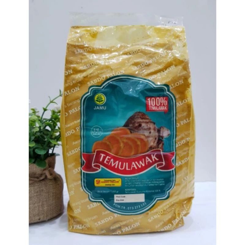 

temulawak 250 gram sabdo palon temu lawak