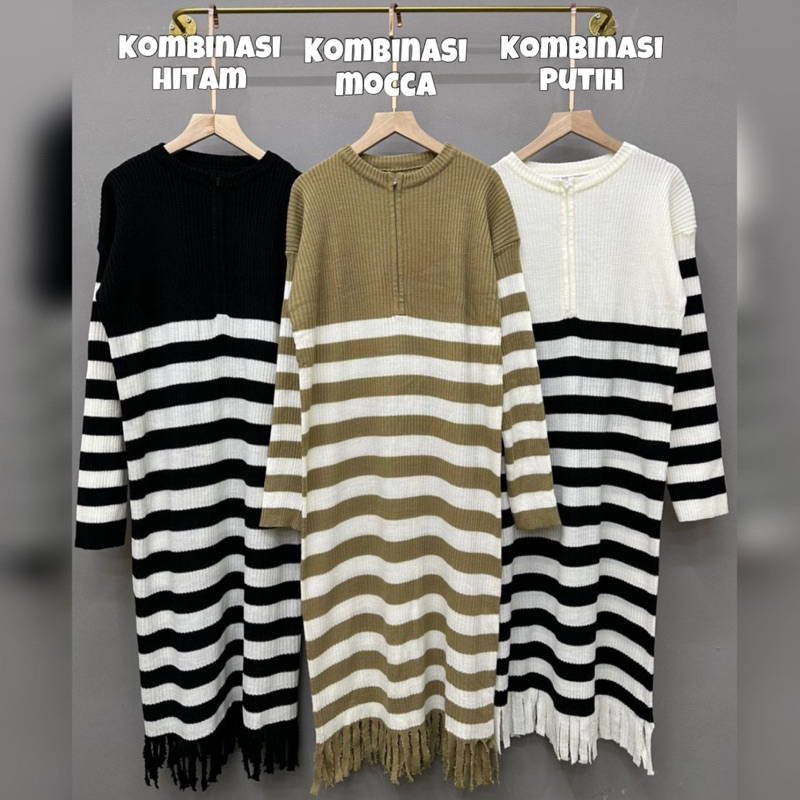 DRESS RAJUT LD 110cm