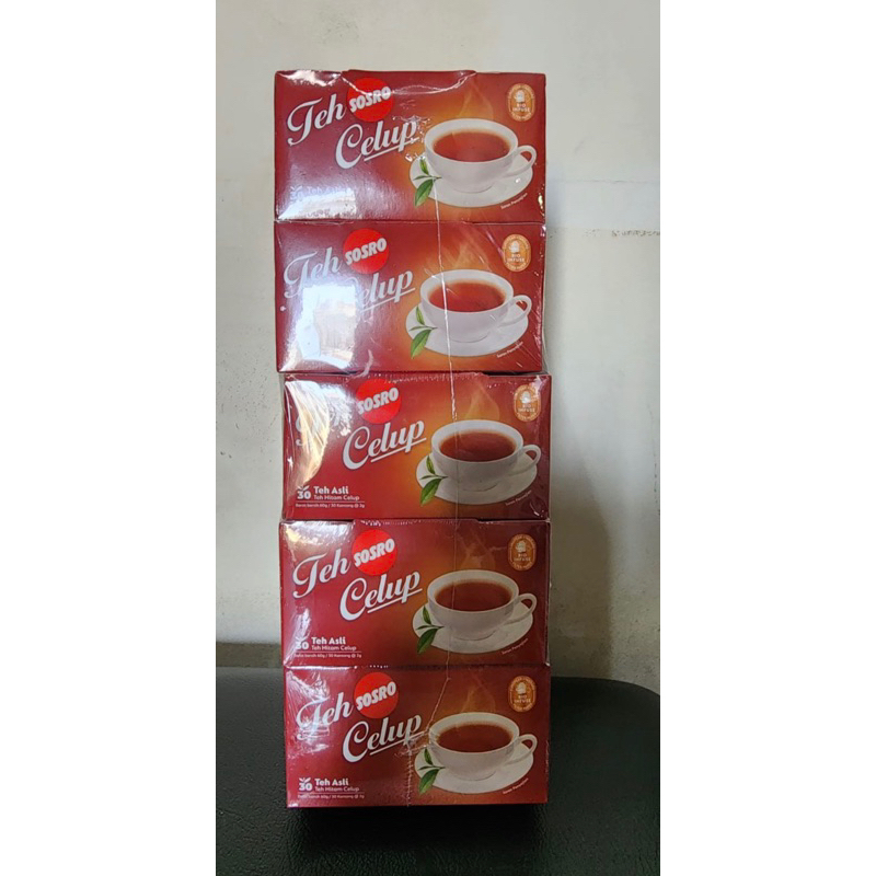 

Teh Celup Sosro harga per 10 pak