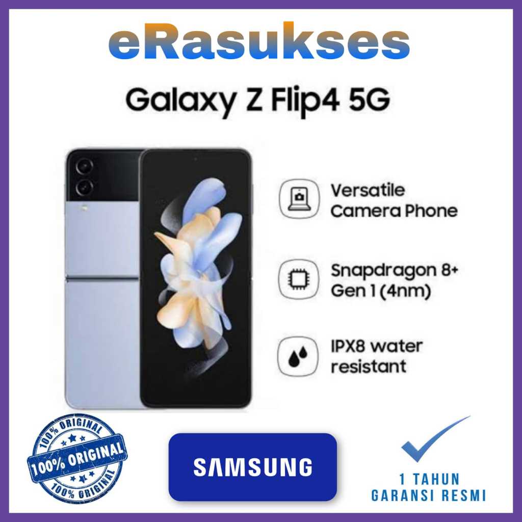 Samsung Galaxy Z Flip 4 128GB Garansi Resmi