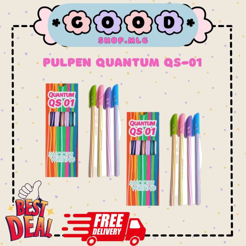 

[PACK] PULPEN QUANTUM ULIR QS-01 STANDARD 12pcs