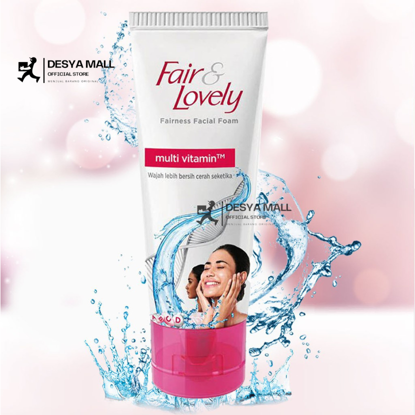 FAIR AND LOVELY GLOW AND LOVELY Fairness Multi Vitamin Bright Facial Foam 100gr | Fair Lovely Glow L