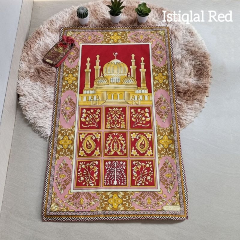 Sajadah Bepergian Sajadah Travel Sejadah Traveling Pouch Pocket Sajadah Turki Turkey Souvenir Umroh 