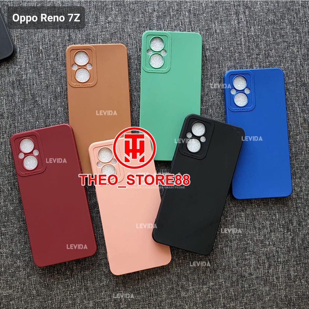 OPPO RENO 7Z CASE PRO CAMERA MACARON WARNA OPPO RENO 7Z
