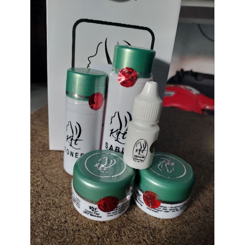 KLT HIJAU originall hologram merah 5D