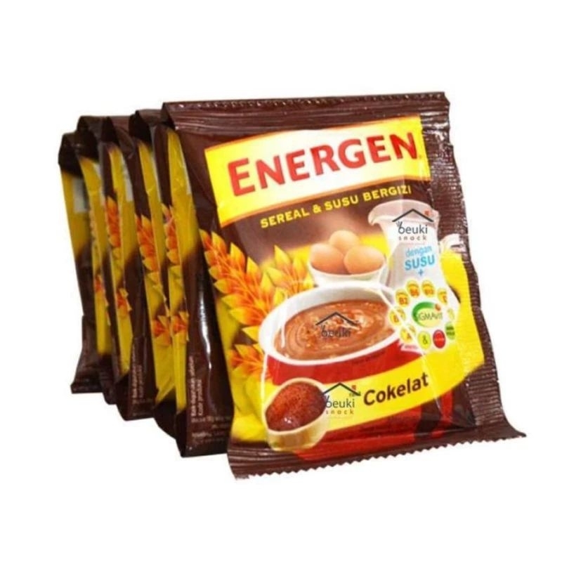 

ENERGEN COKLAT / ENERGEN VANILA / ENERGEN KACANG HIJAU / ENERGEN KURMA