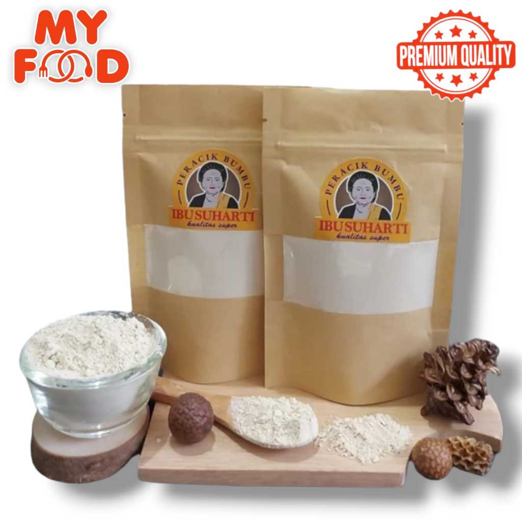 

[Myfoodofficial] - Ibu Suharti Rempah Bawang Putih Bubuk Murni Bumbu Dapur Bawang Putih Bubuk Pure Garlic Powder Kualitas Premium