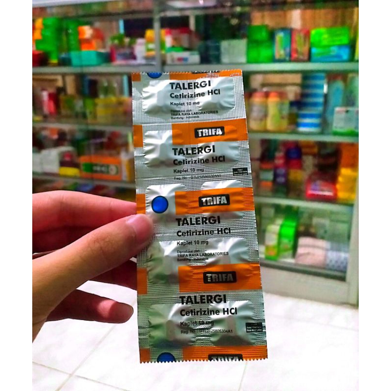 TALERGI obat gatal AMPUH (Seperti alergi musiman,gatal gatal seluruh badan)