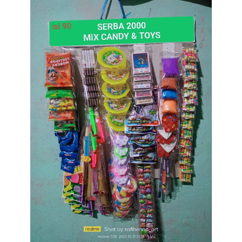 

SERBA 2000 MIX CANDY & MAINAN ISI 90 EXP Hingga 2025