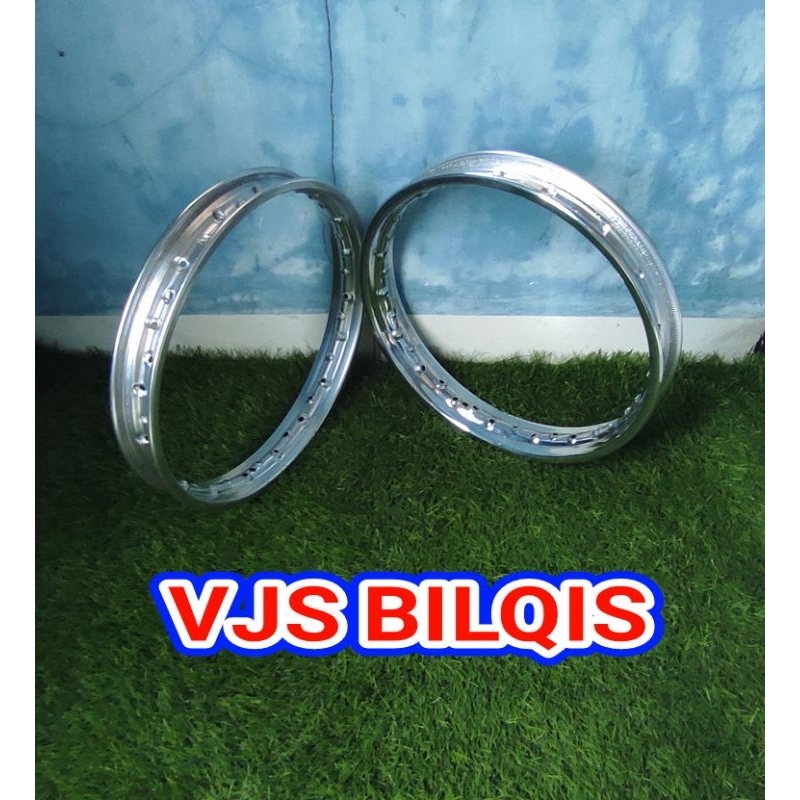 roda velg besi daun lingkaran ring 14 pelek 1 set depan blakang lebar 140 160 All New Honda SCOOPY O