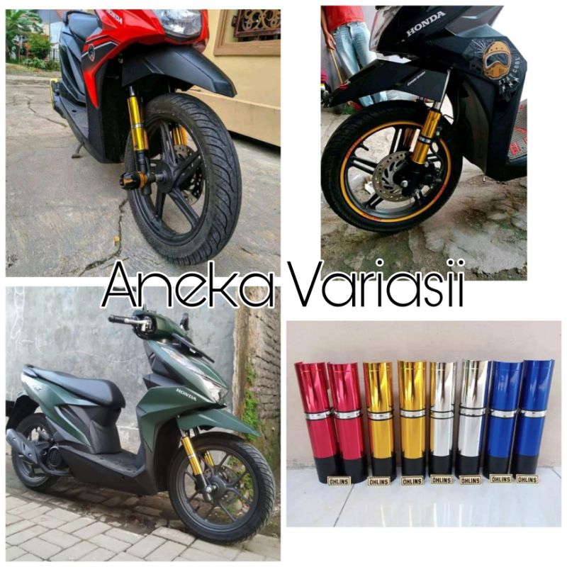 Cover Shock Depan Beat Fi, Beat Delux, Beat Street, Beat Pop / Kanan Kiri