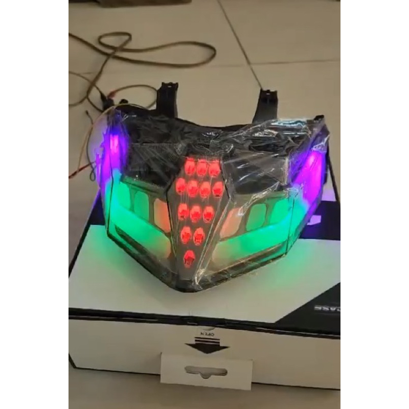 COD / BAYAR DI TEMPAT - LAMPU STOP VARIO CLIK 125 / 150 NEW 2018 - 2023 RGB LED PNP PLUG AND PLAY UN