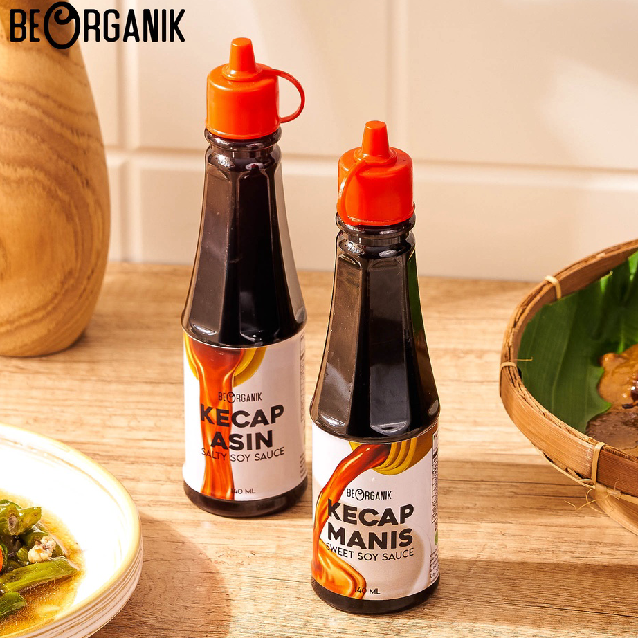 

Laris Kecap Manis Organik / Sweet Soy Sauce Beorganik (Non GMO & MSG) 140ml