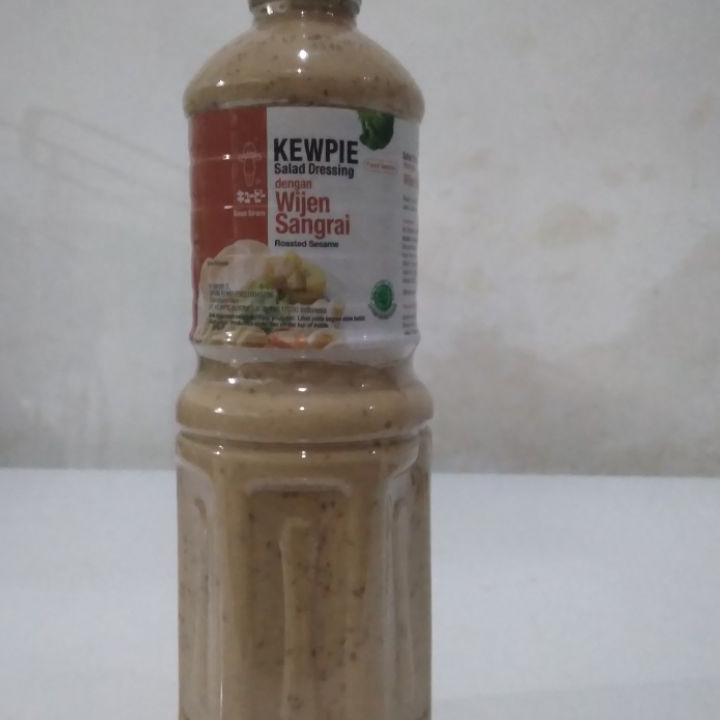 

Ready Stock Kewpie Salad Dressing Roasted Sesame 1ltr / Saus Wijen Sangrai